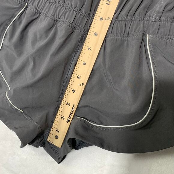 Lululemon Speedy Runsie Romper Womens 6/8 Gray Activewear Running One Piece - Picture 12 of 14